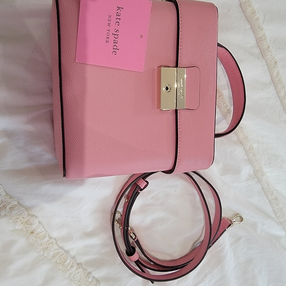 BARBIECORE Pink Kate Spade small crossbody satchel - Picture 5 of 5